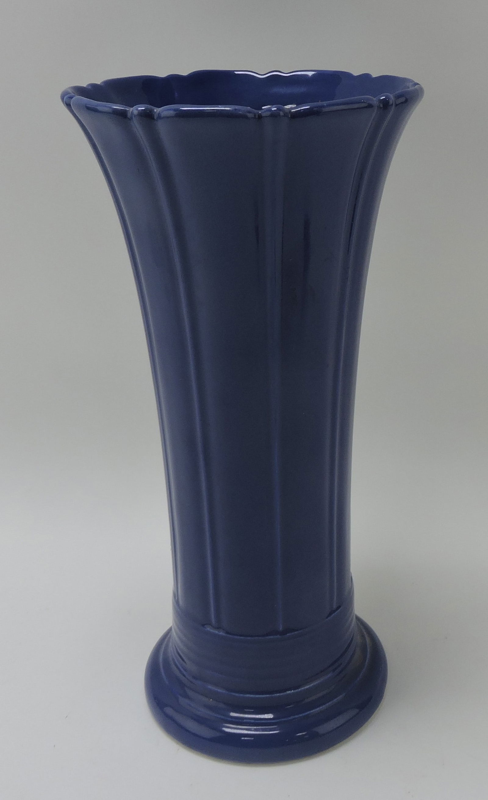 Fiesta 12" flower vase, cobalt (1 of 1)