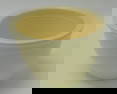 Fiesta #1 mixing bowl, ivory, rim nick