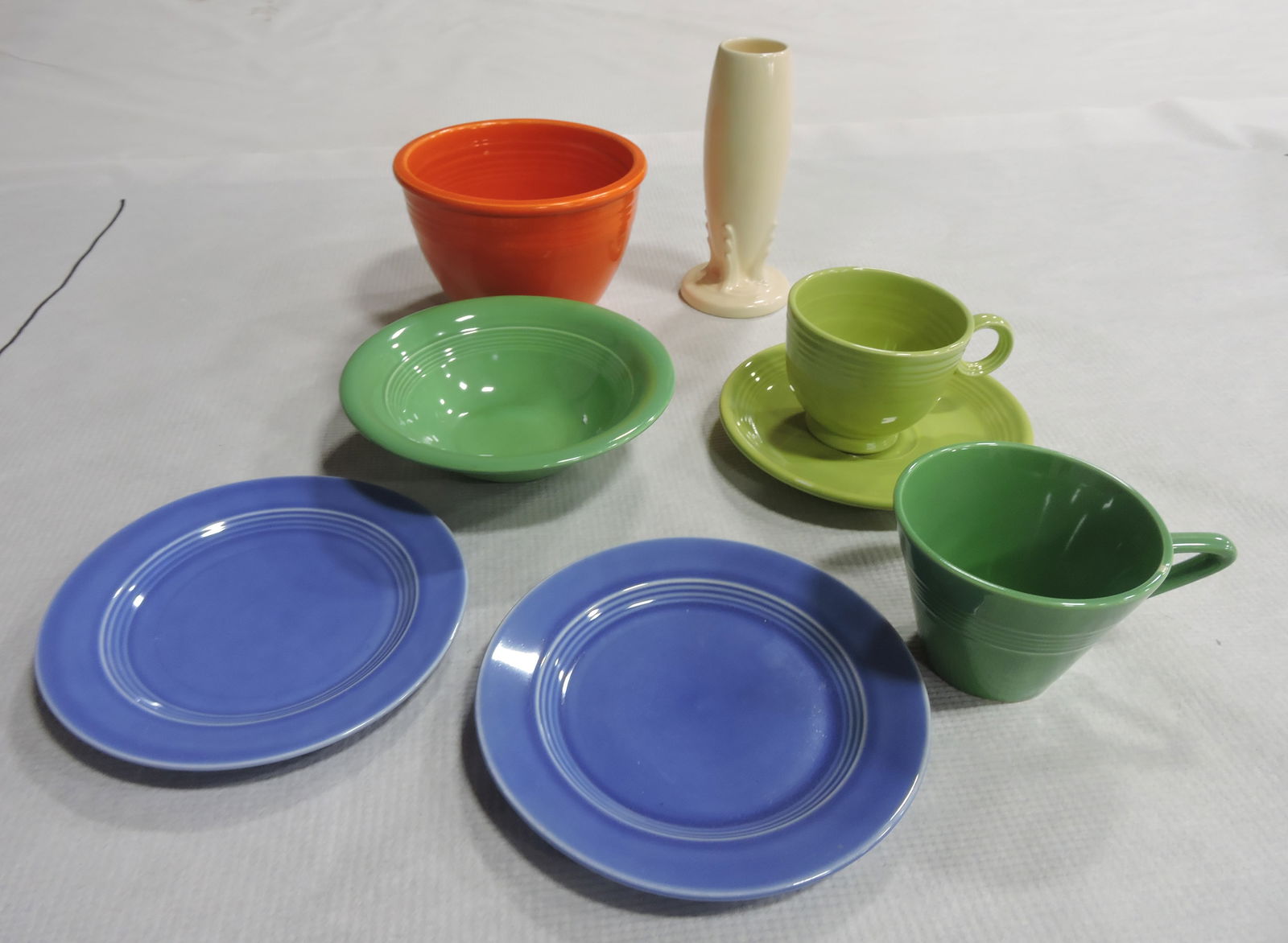 Fiesta and Harlequin lot of 8 pcs,: various condition