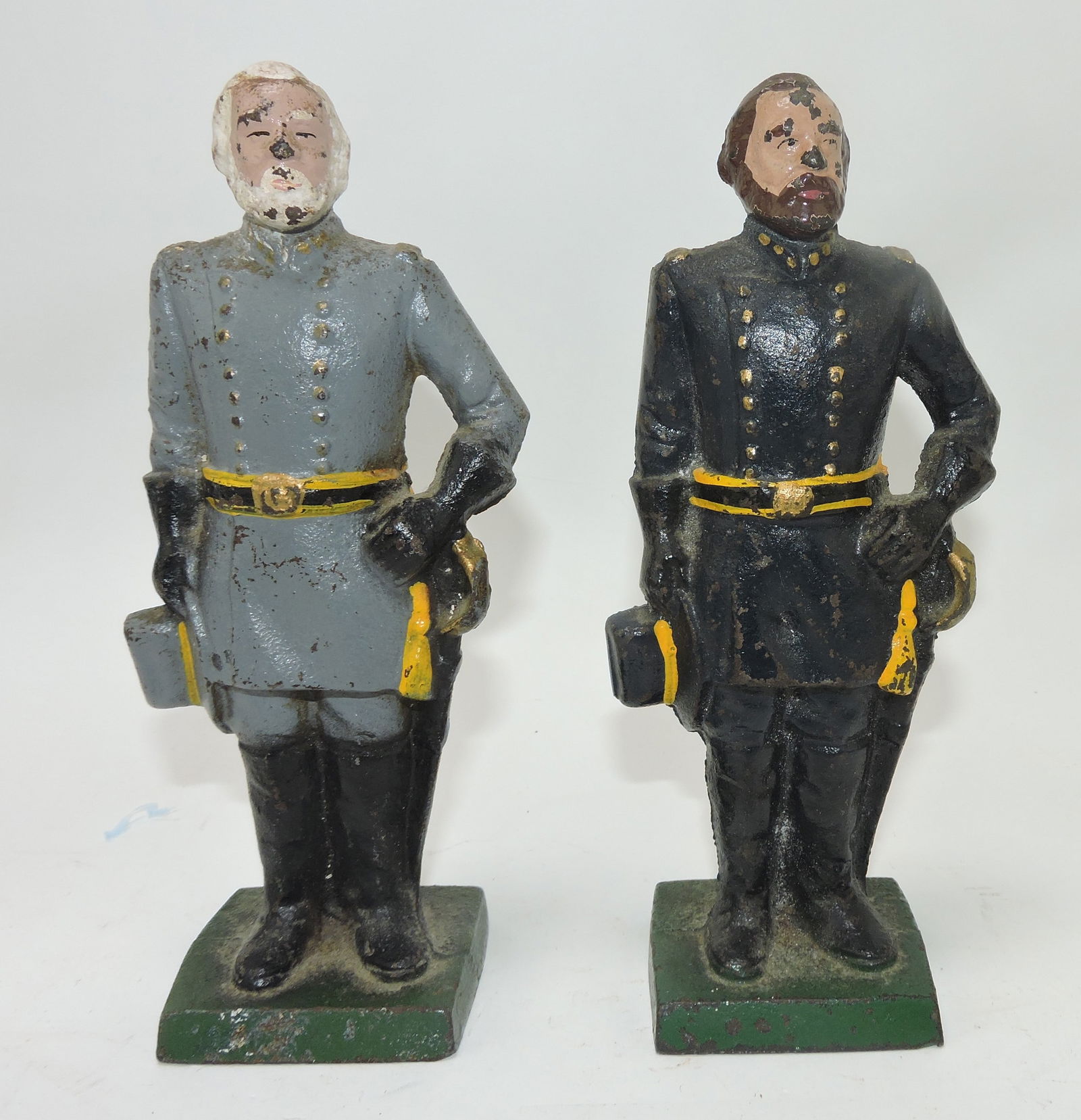 Cast iron door stop of General Lee and (1 of 2)