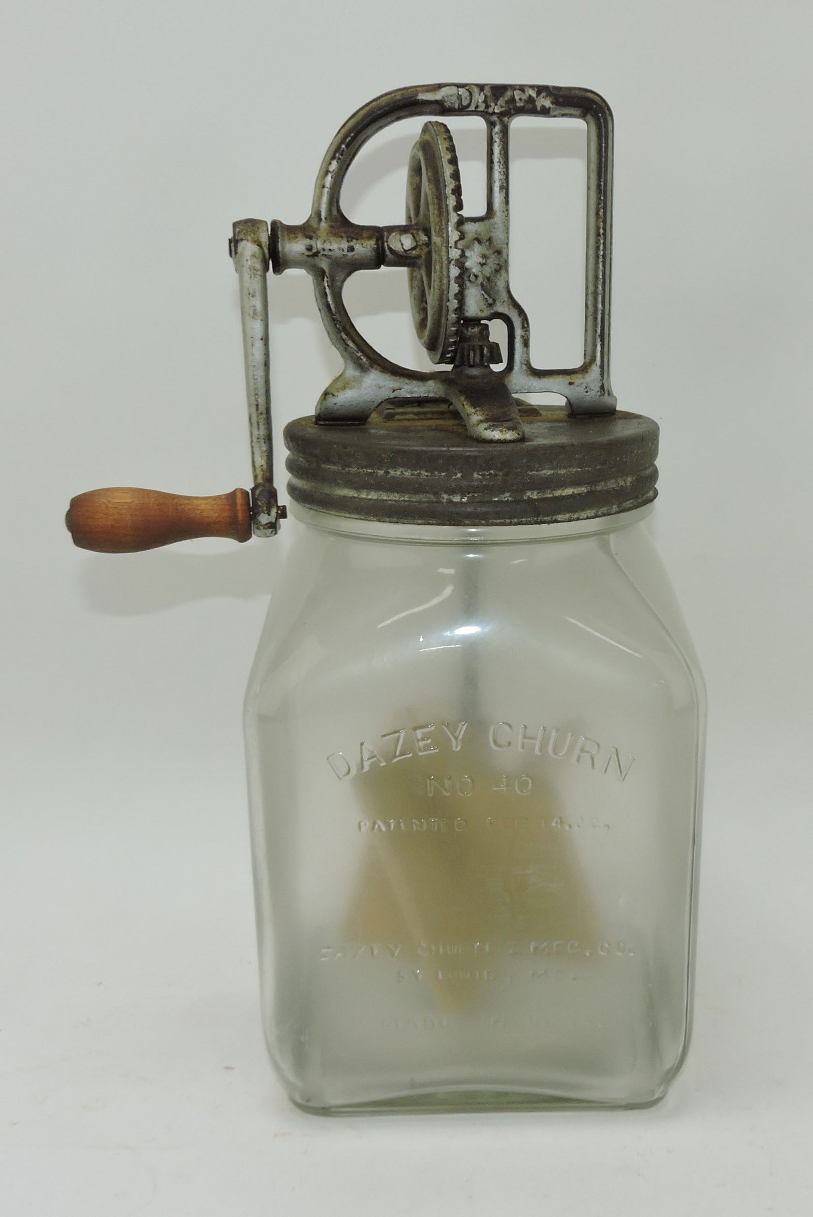 Dazey #40 glass butter churn (1 of 1)