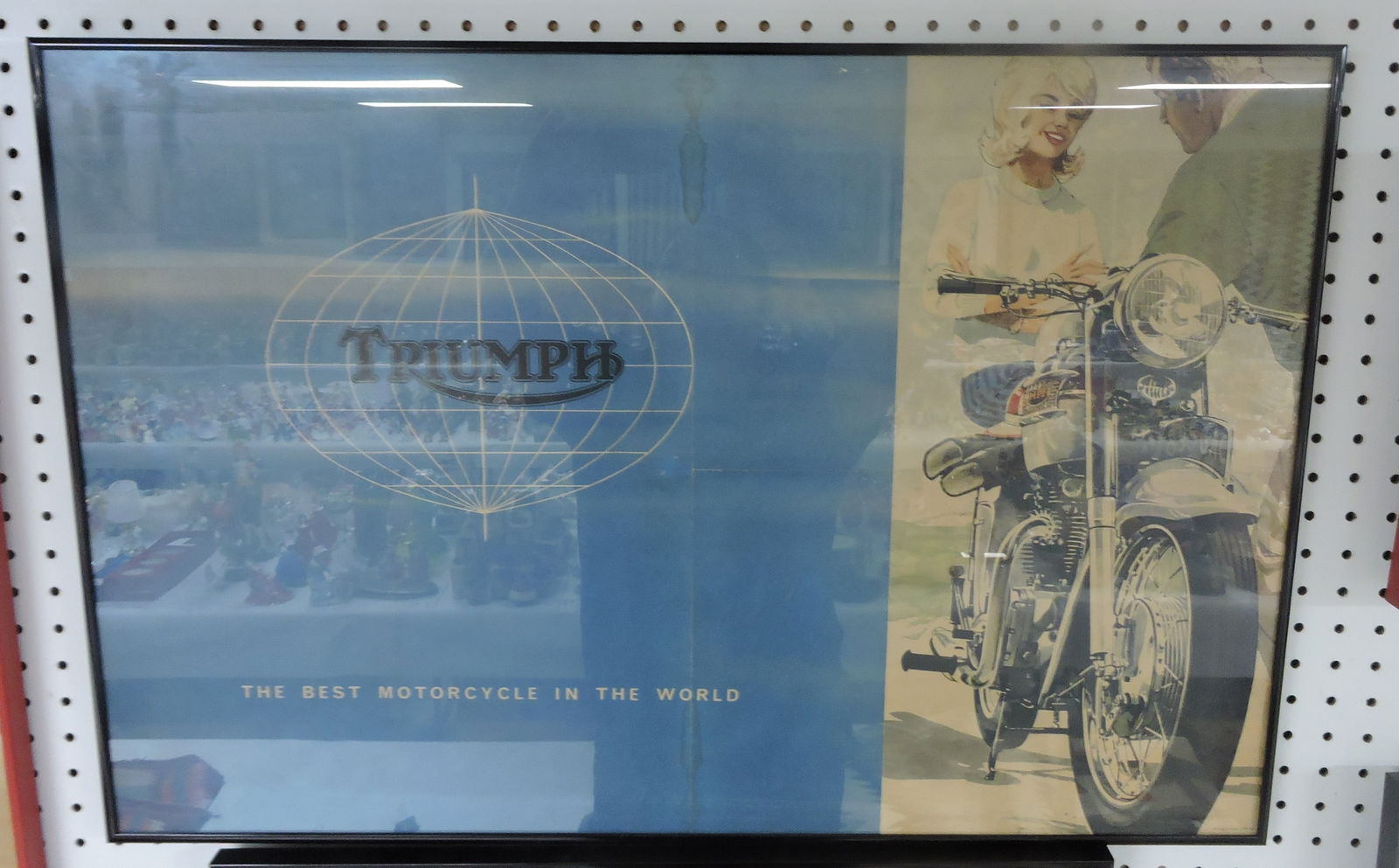 Vintage motorcycle poster 'Triumph', (1 of 1)