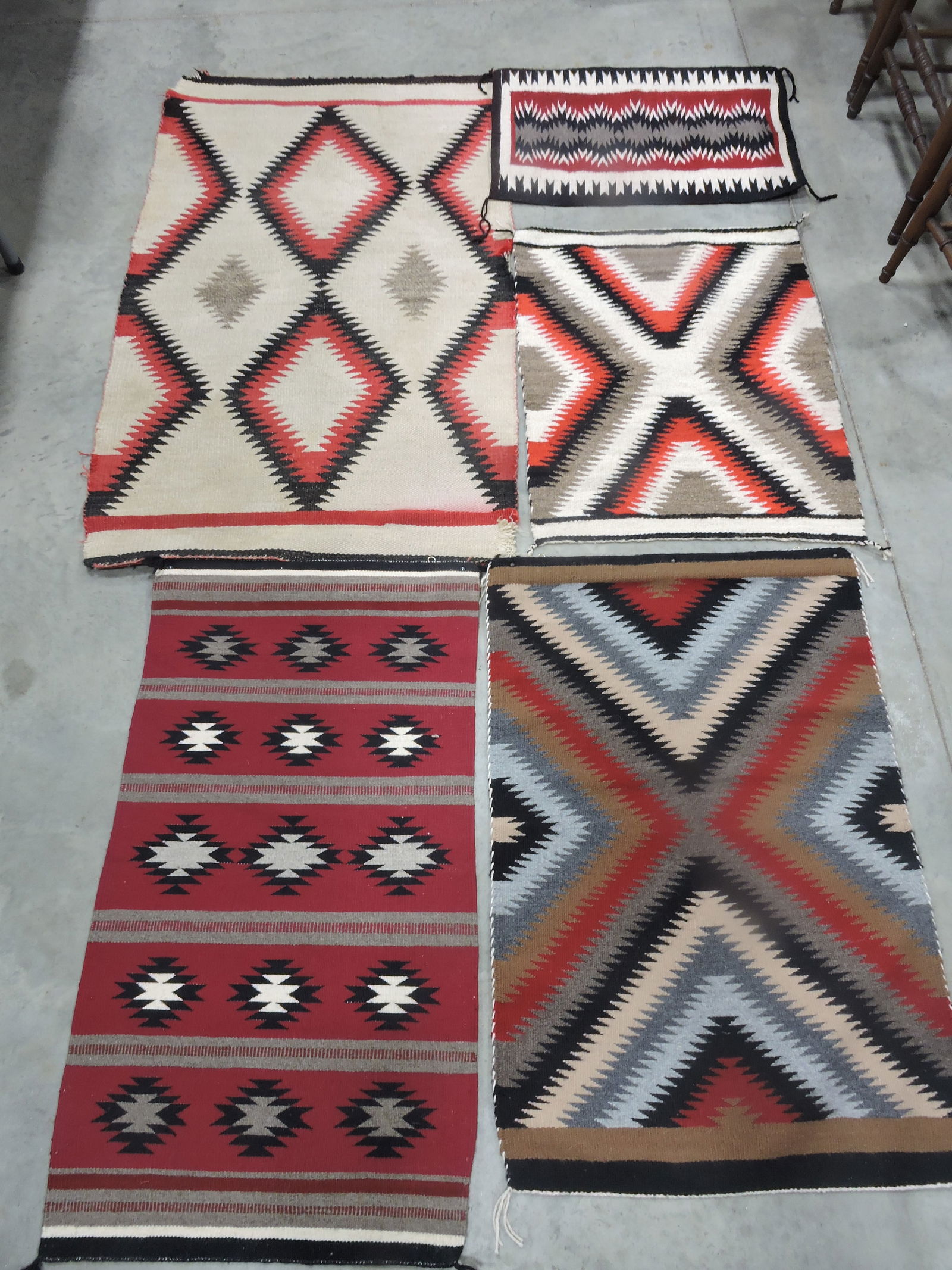 Southwest Navajo Indian rug lot of (1 of 1)