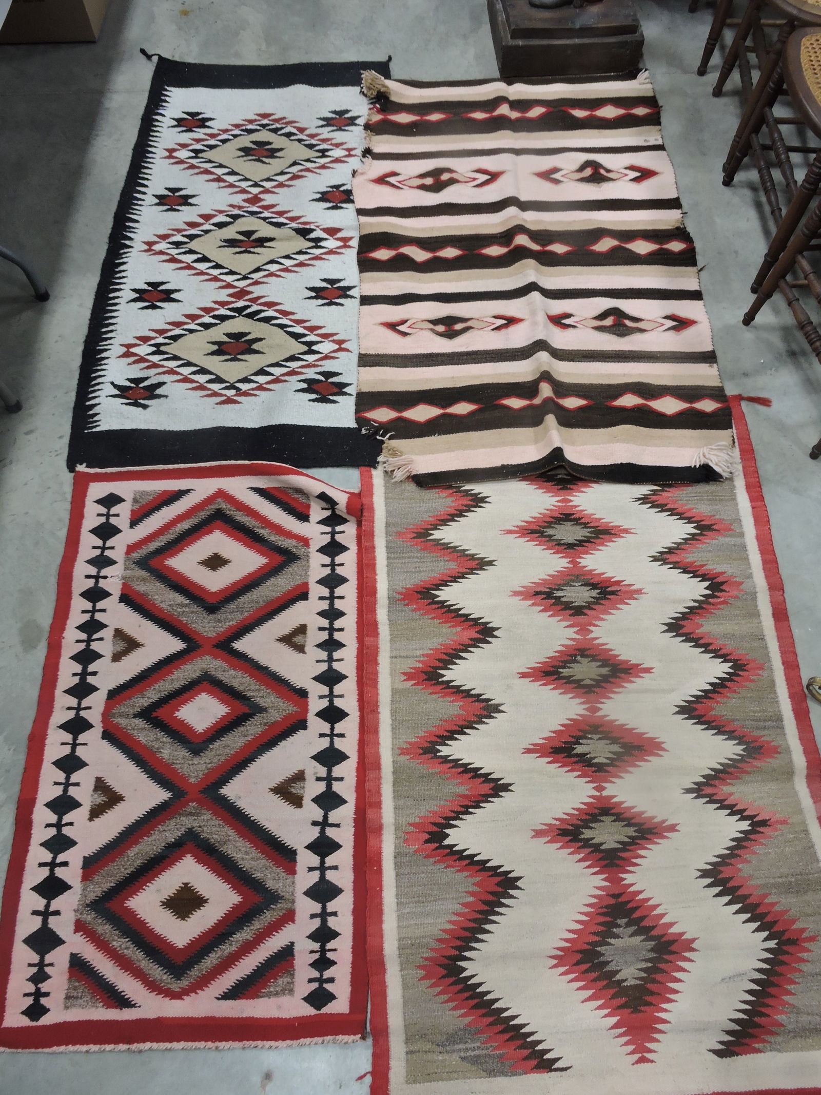 Southwest Navajo Indian rug lot of (1 of 1)