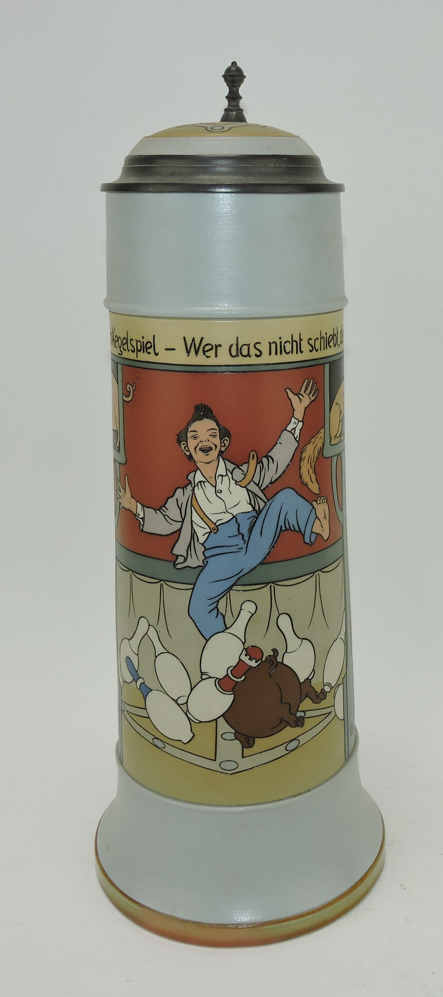 Mettlach stein #2958 3L, 15", (1 of 3)