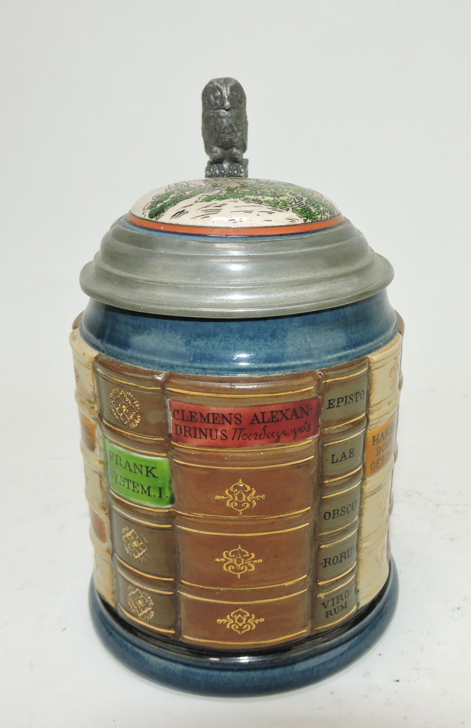 Mettlach Occupational Book Stein (1 of 2)