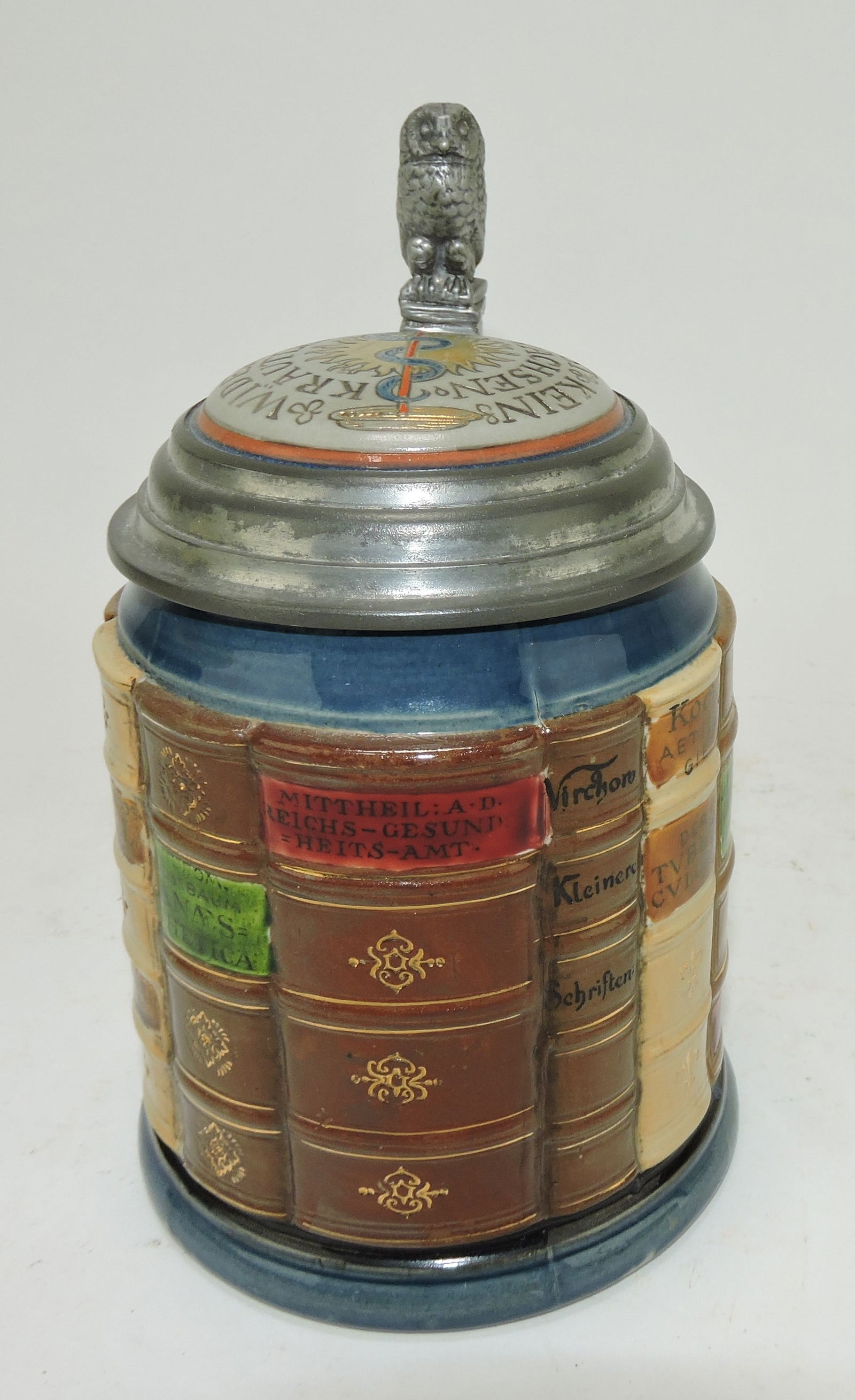 Mettlach Occupational Book Stein (1 of 2)