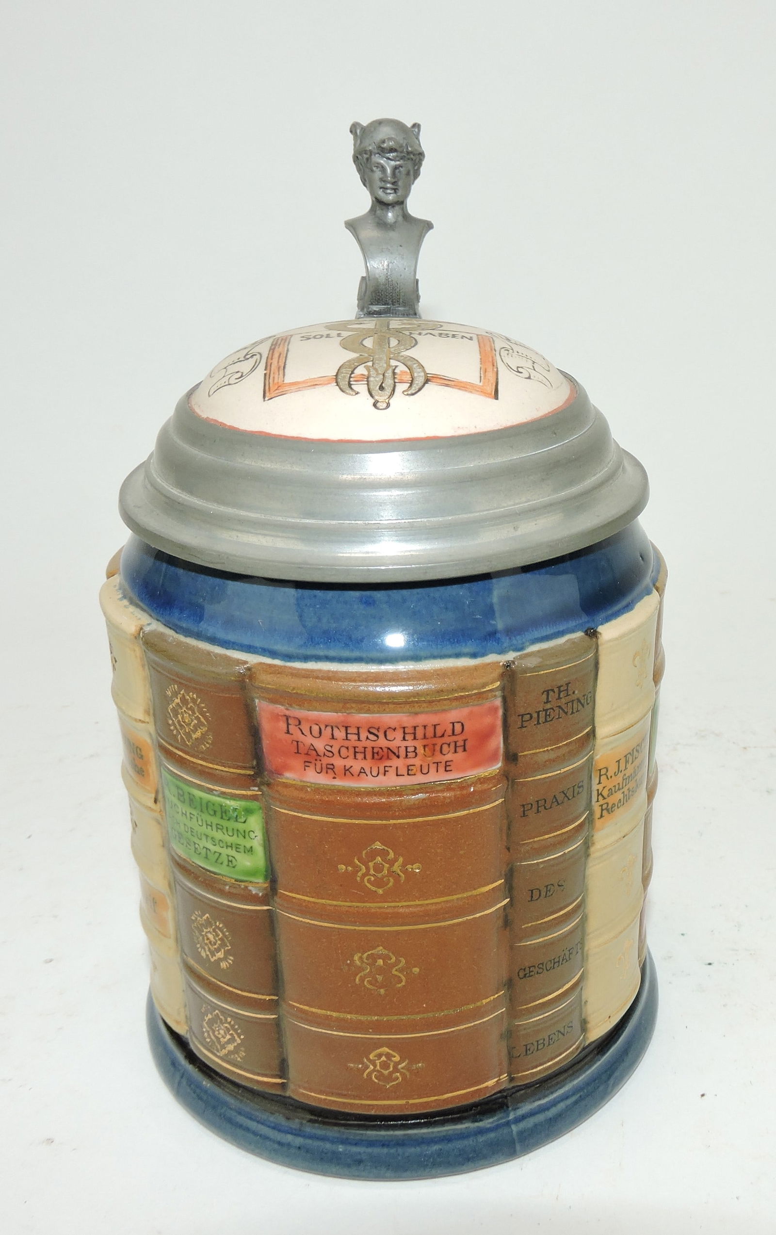 Mettlach Occupational Book Stein (1 of 2)