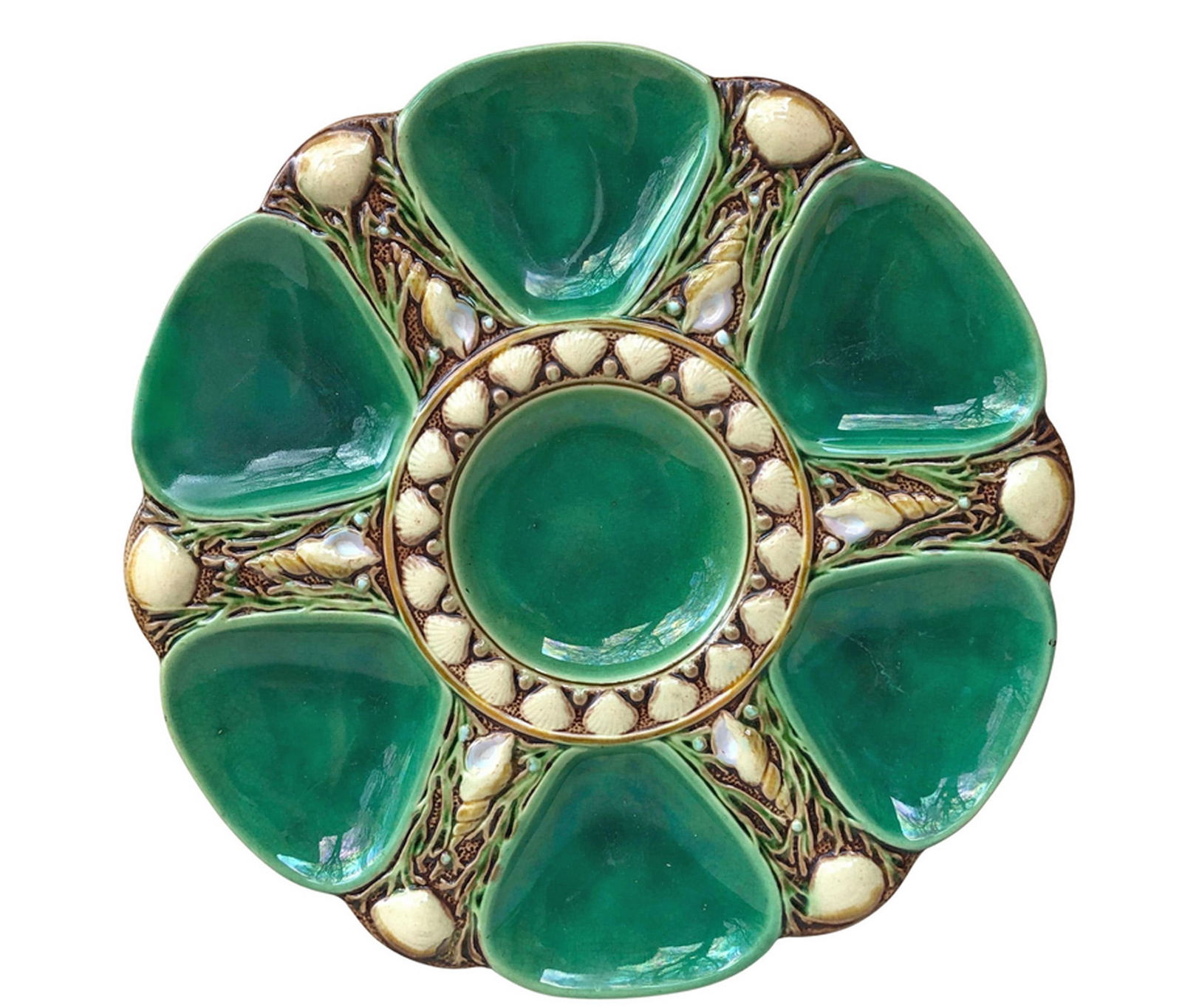 A rare Minton majolica emerald green (1 of 1)