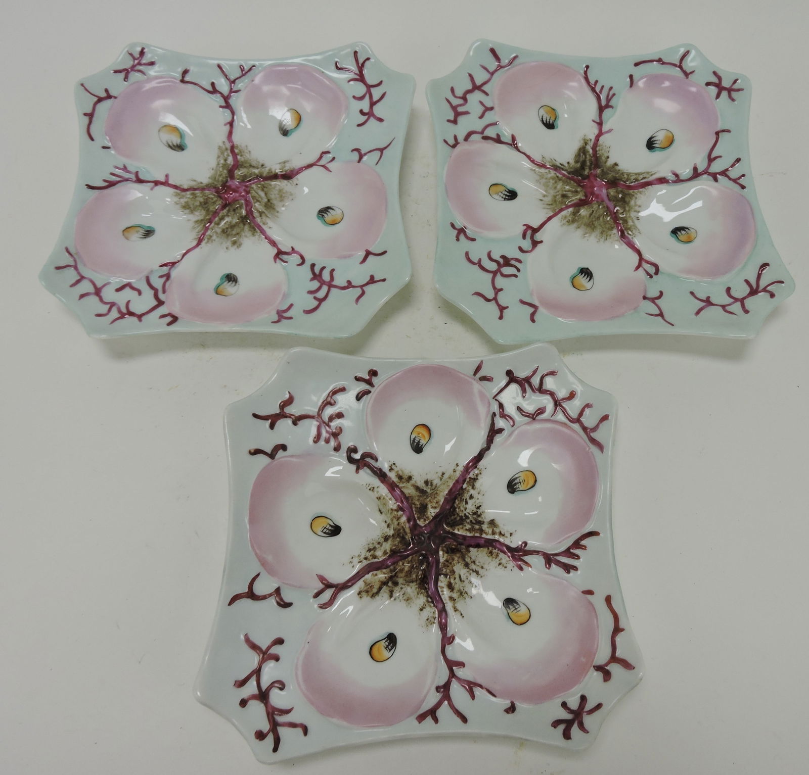 Set of 3 - 8 1/2" five well porcelain (1 of 1)