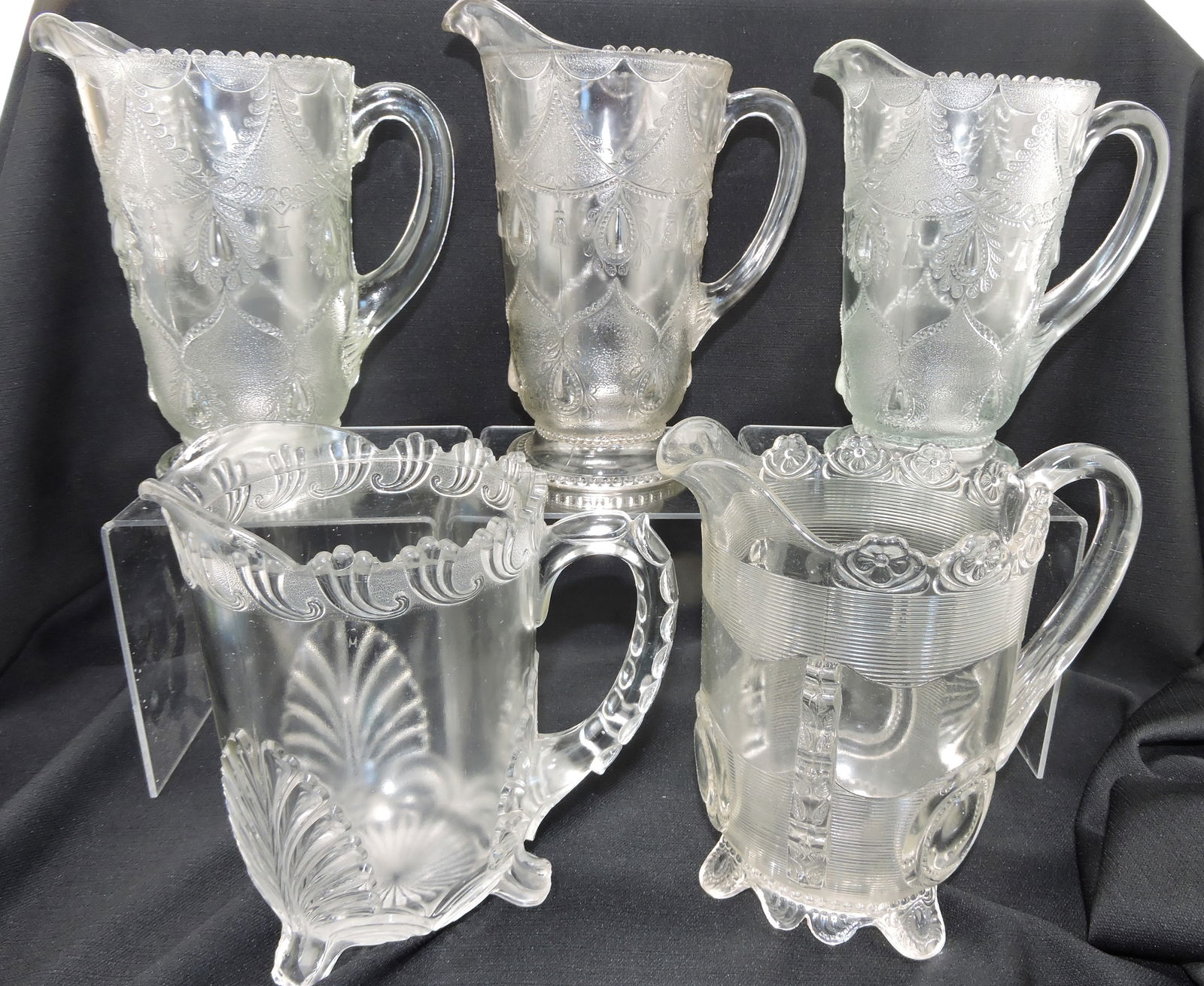 Greentown clear squirrel lot of 5 (1 of 1)