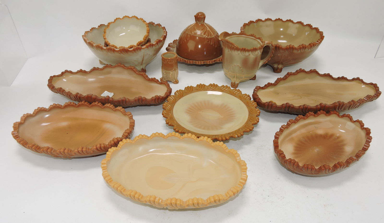 Greentown chocolate Leaf Bracket (1 of 1)