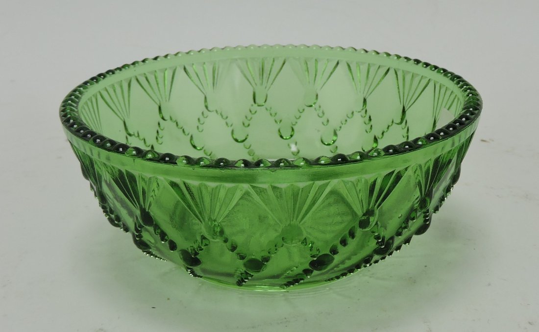 Greentown emerald green Cord Drapery (1 of 1)