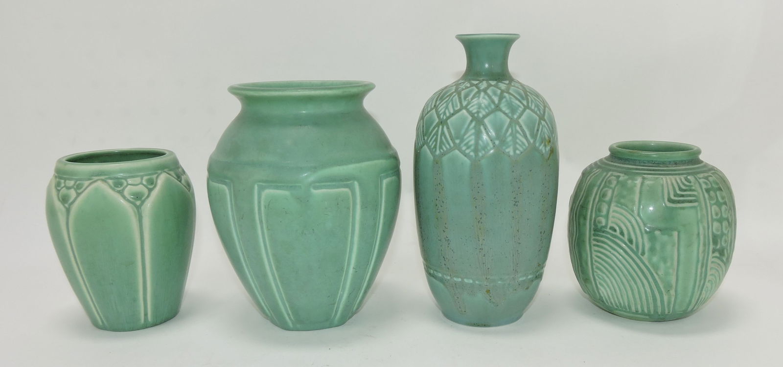 Rookwood lot of 4 vases: (1 of 1)