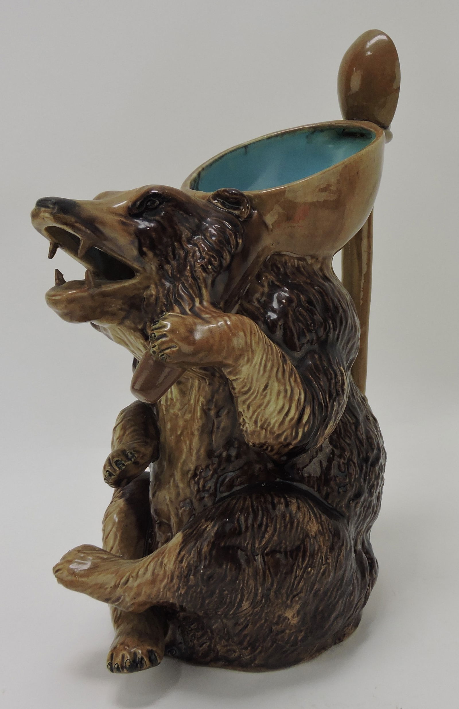 Skye majolica honey bear with spoon (1 of 1)