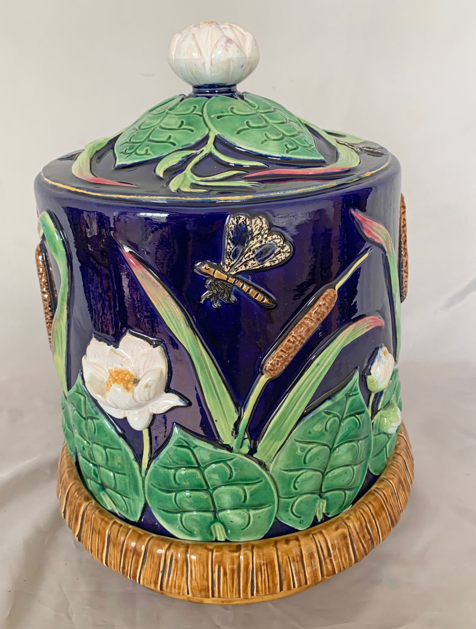 A George Jones majolica dragonfly full (1 of 4)