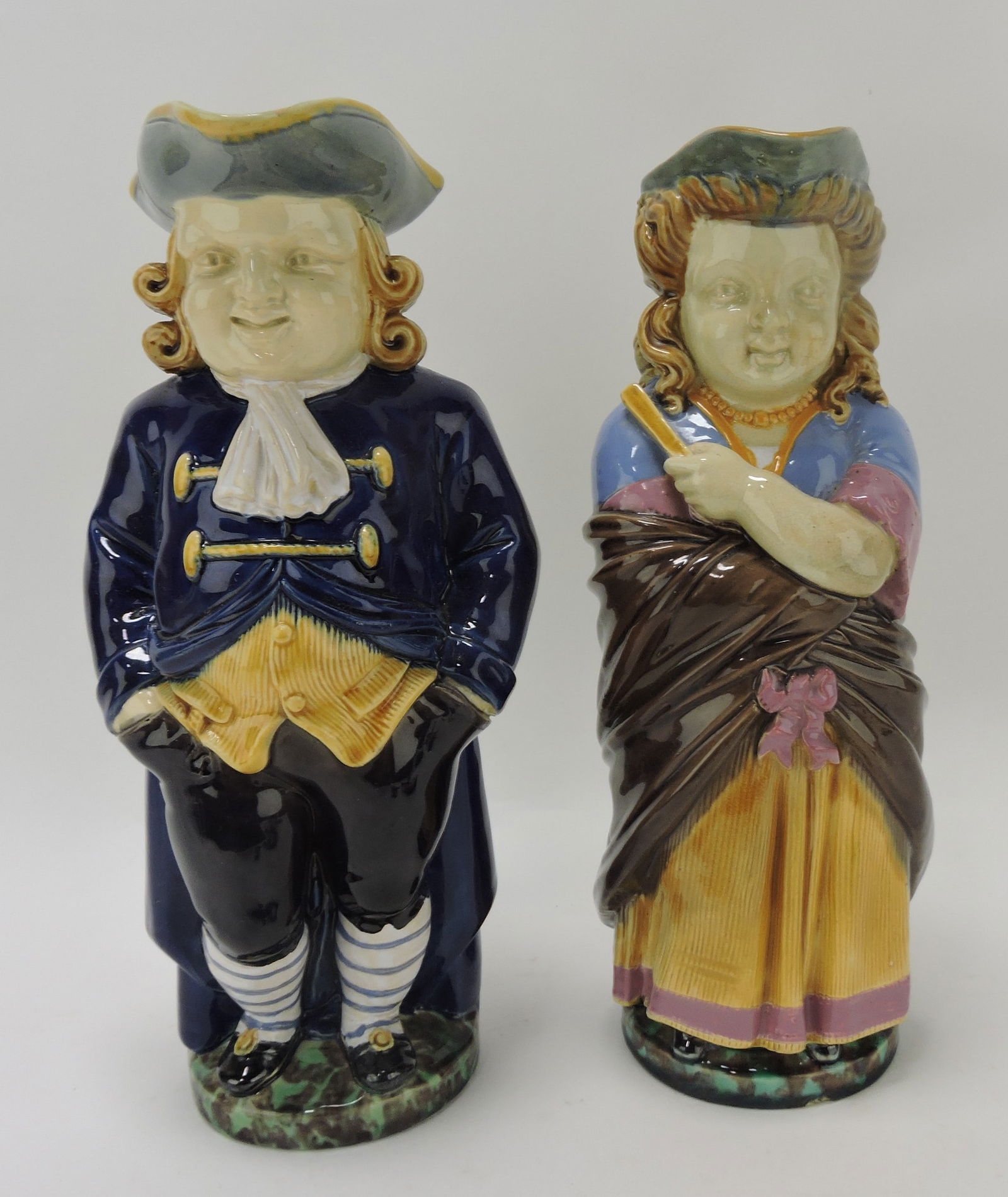 Minton majolica Quaker man and (1 of 4)