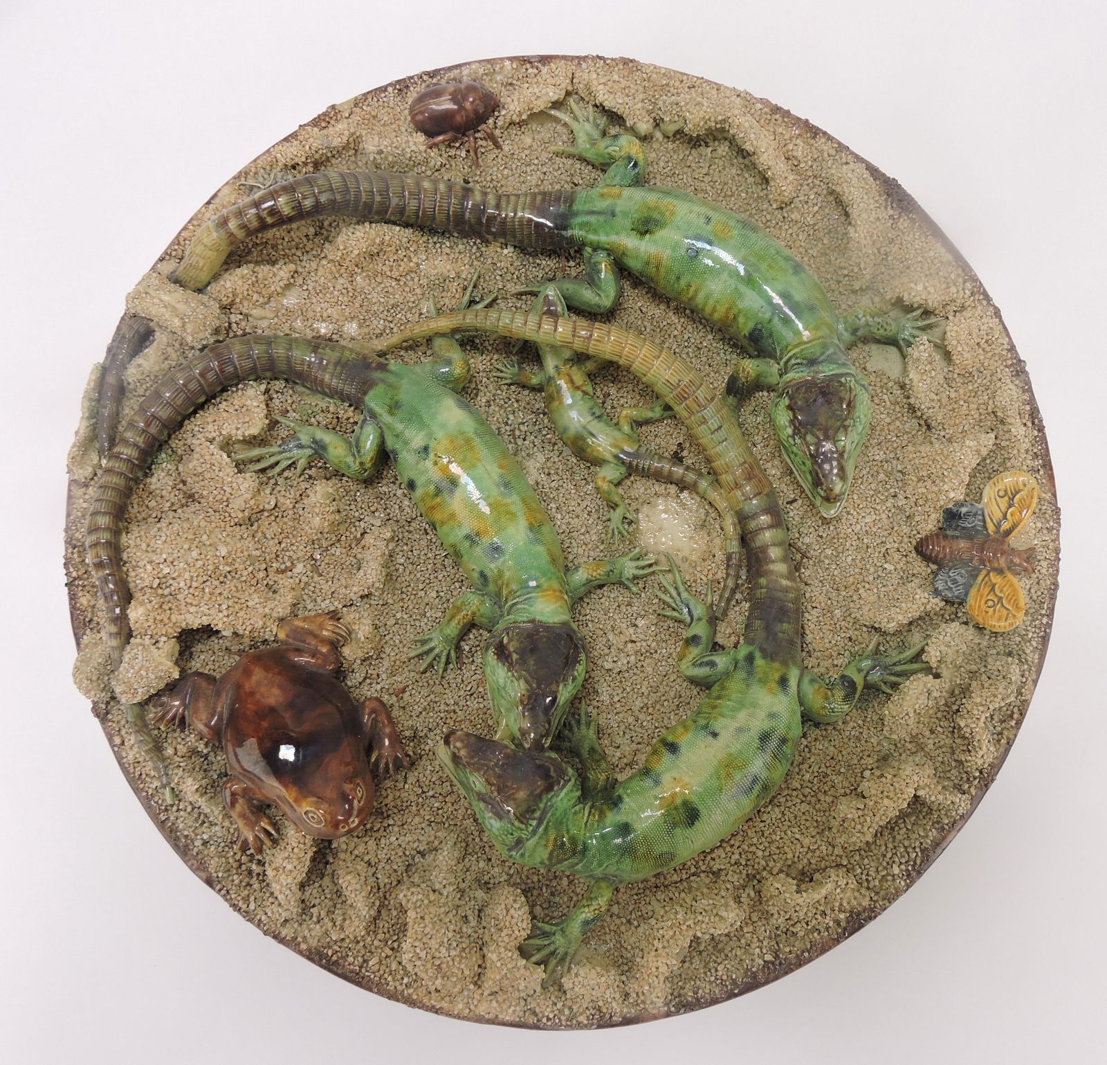 Monumental Portugal palissy majolica (1 of 5)