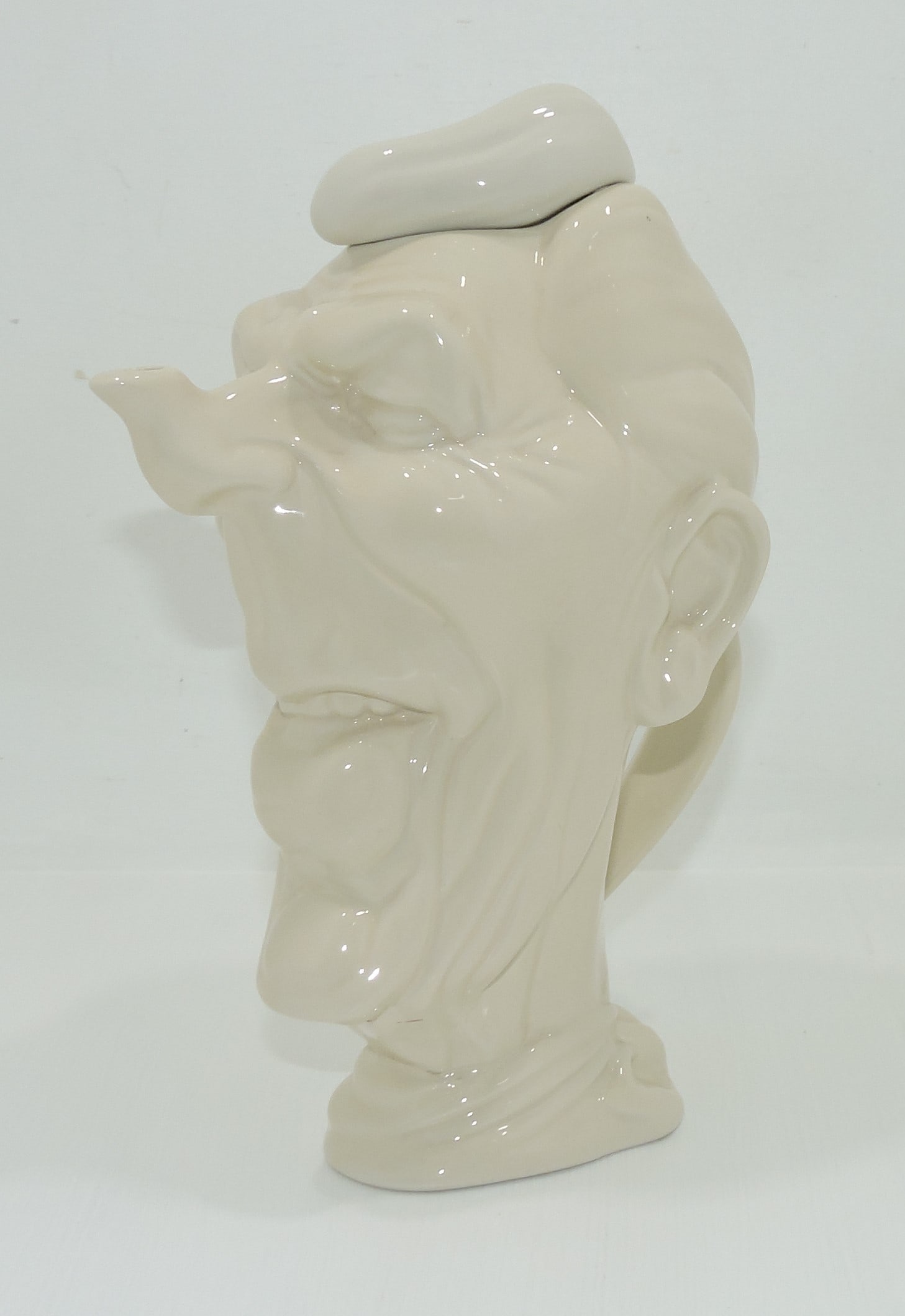 Hall China Ronald Reagan figural teapot, (1 of 1)