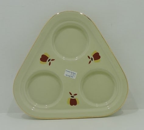 Hall China Autumn Leaf lot of 11 triangular (1 of 1)