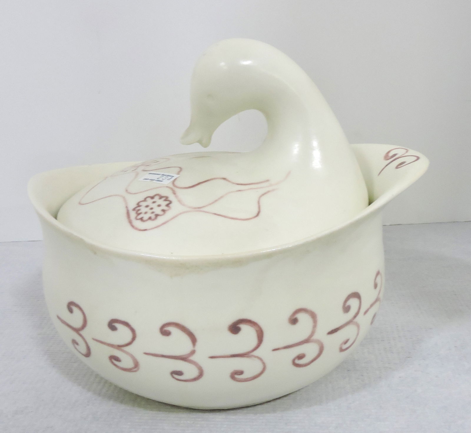 Hall China goose casserole: .