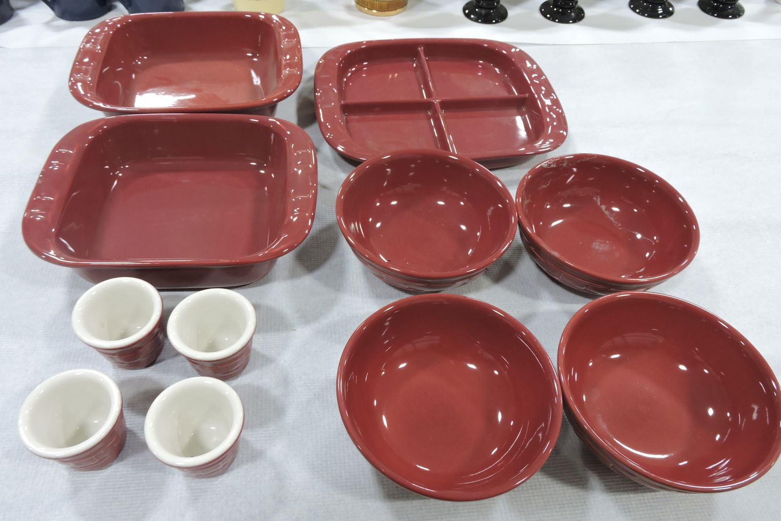 Hall China Longaberger lot of 11 (1 of 1)