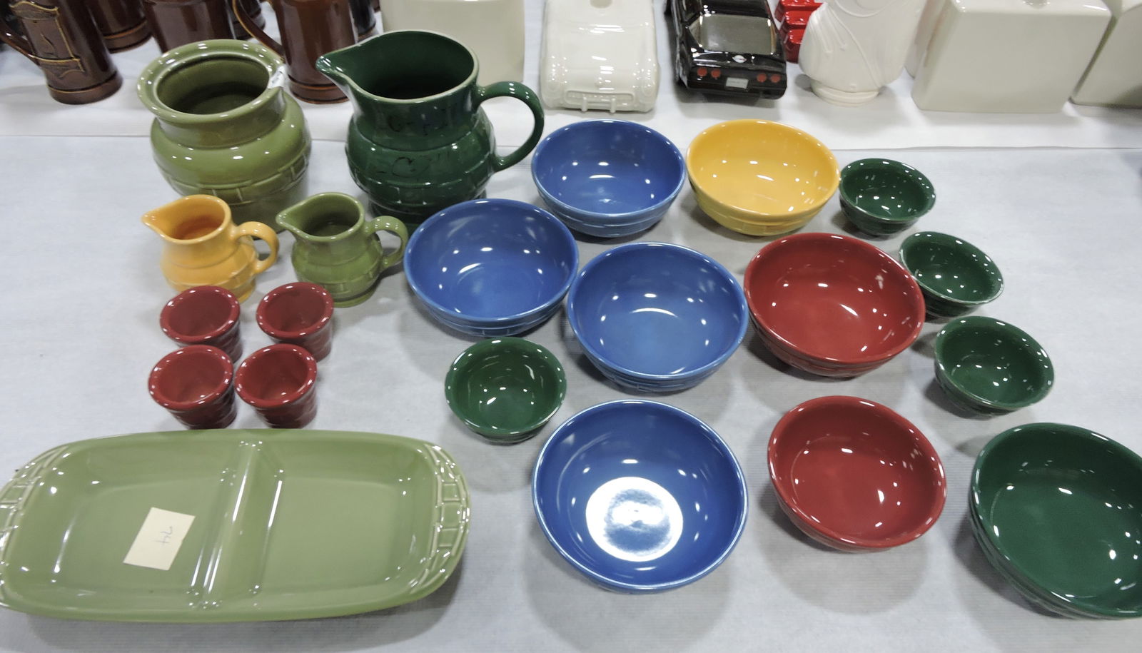 Hall China Longaberger lot of 21 pcs, (1 of 1)