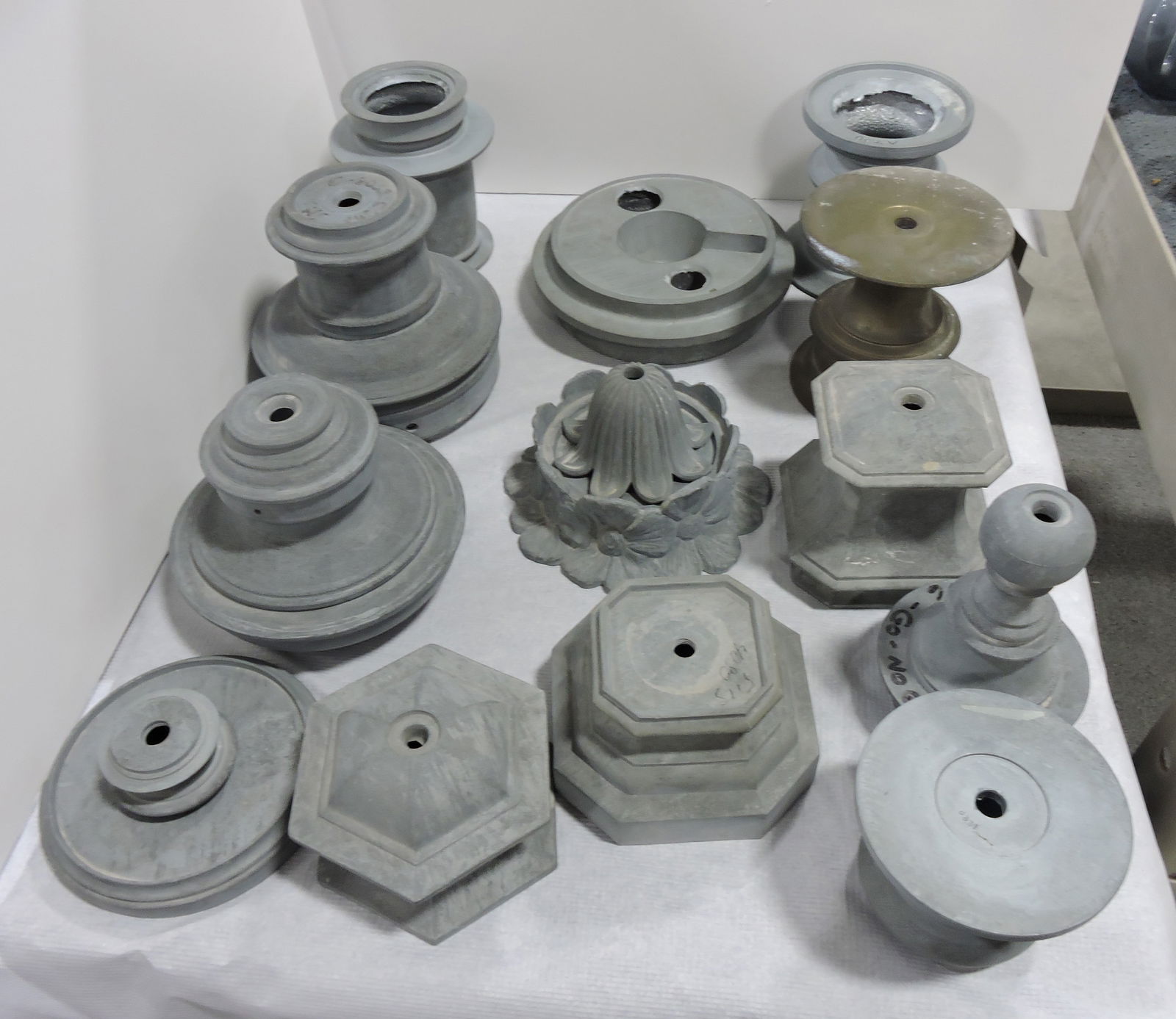 Hall China lot of metal molds (1 of 1)