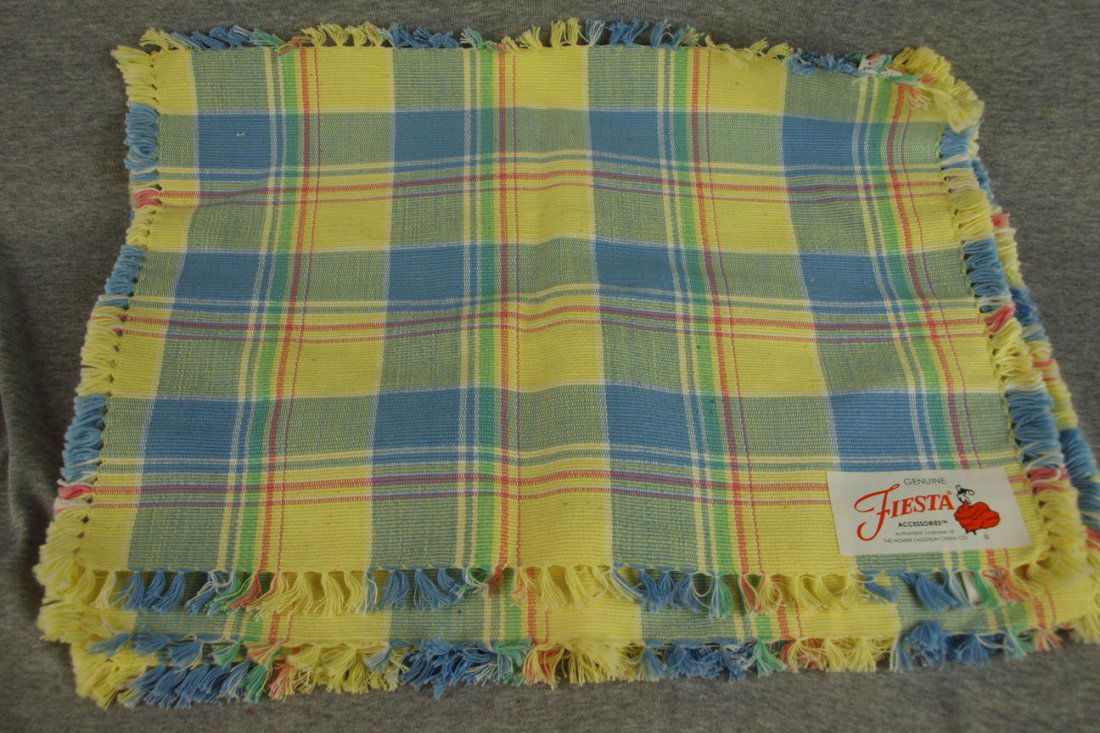 Fiesta lot of 6 placemats: Fiesta lot of 6 placemats