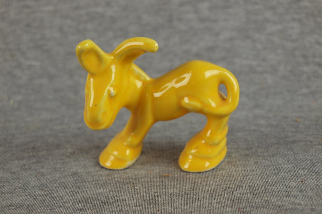 Fiesta Harlequin yellow donkey: Fiesta Harlequin yellow donkey