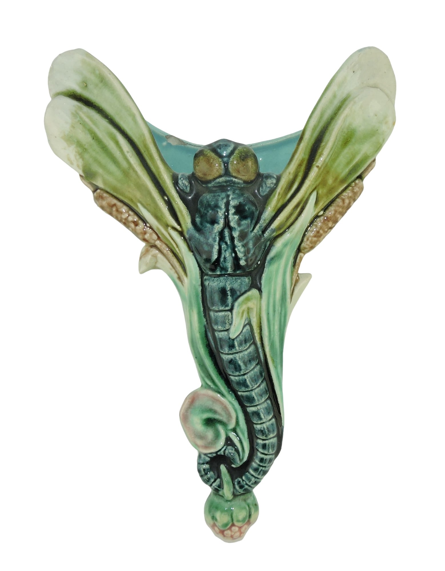 Fives Lille Majolica Dragonfly (1 of 2)