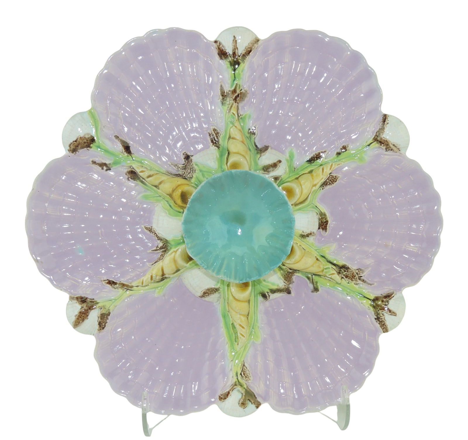 George Jones Majolica Pink six well (1 of 3)