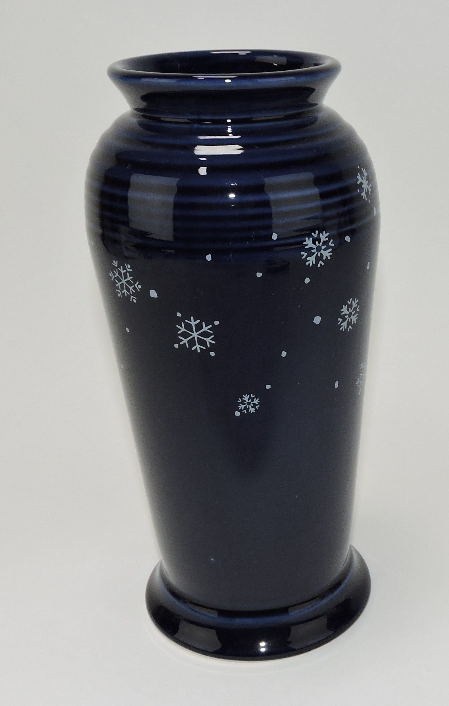 Fiesta Post 86 Monarch vase, cobalt with (1 of 1)