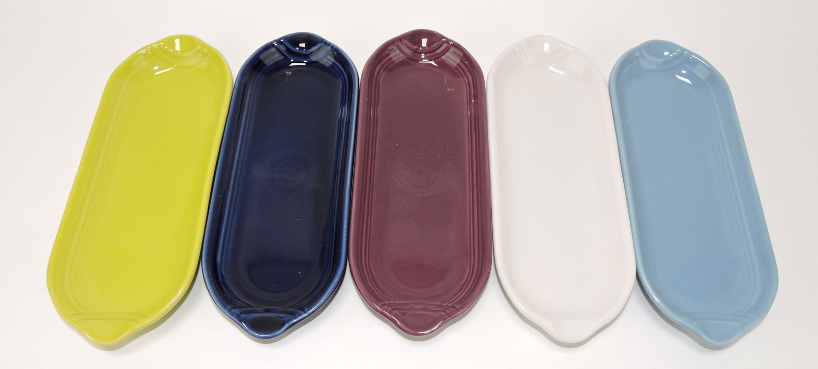 Fiesta Post 86 relish tray group of 5, (1 of 1)