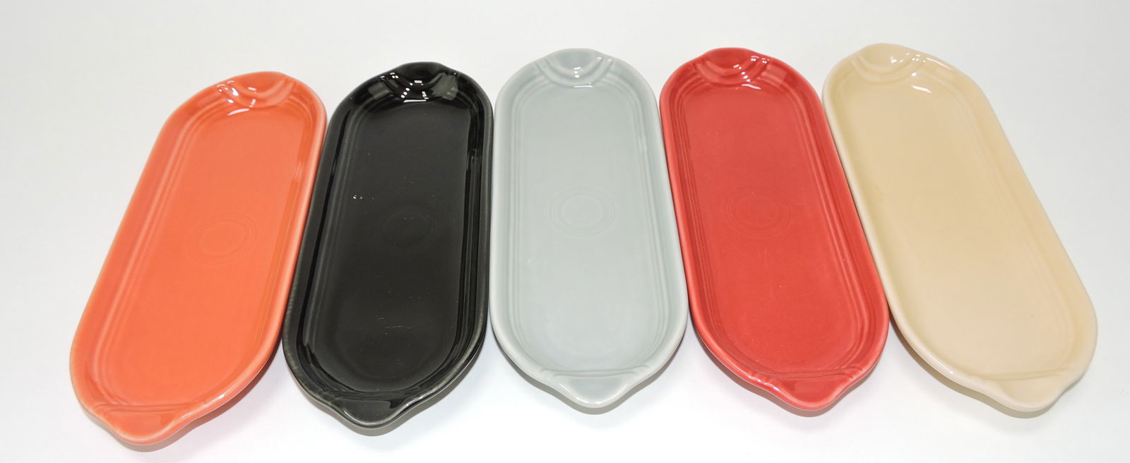 Fiesta Post 86 relish tray group of 5, (1 of 1)