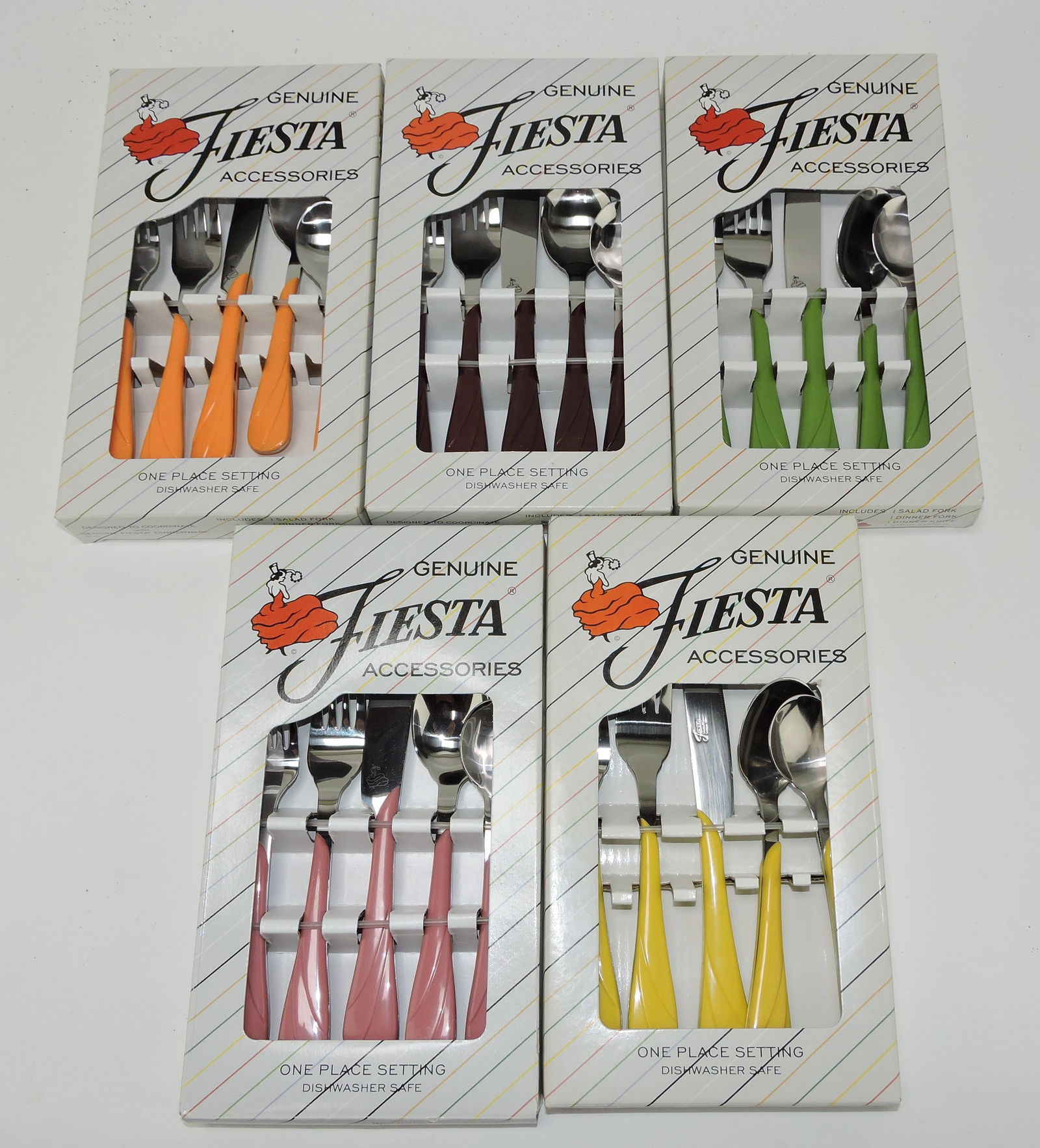 Fiesta Post 86 5 pc flatware set, (1 of 1)