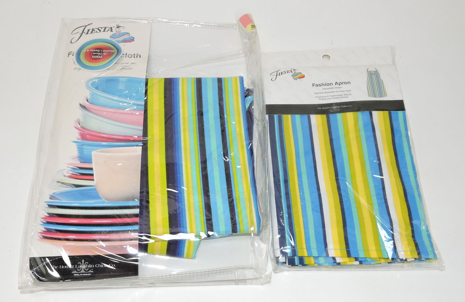 Fiesta Post 86 70" round tablecloth and (1 of 1)