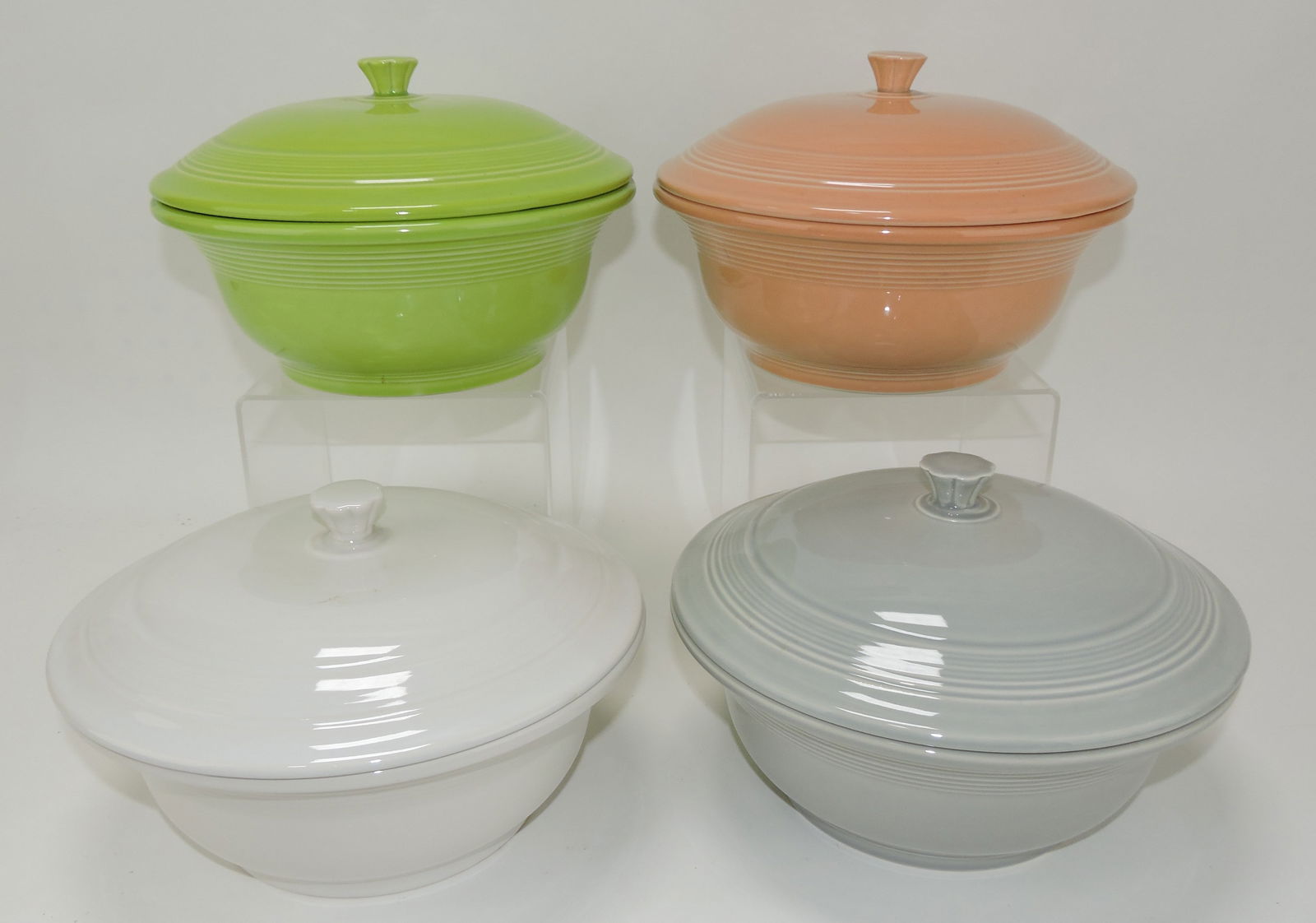 Fiesta Post 86 casserole group of 4: (1 of 1)