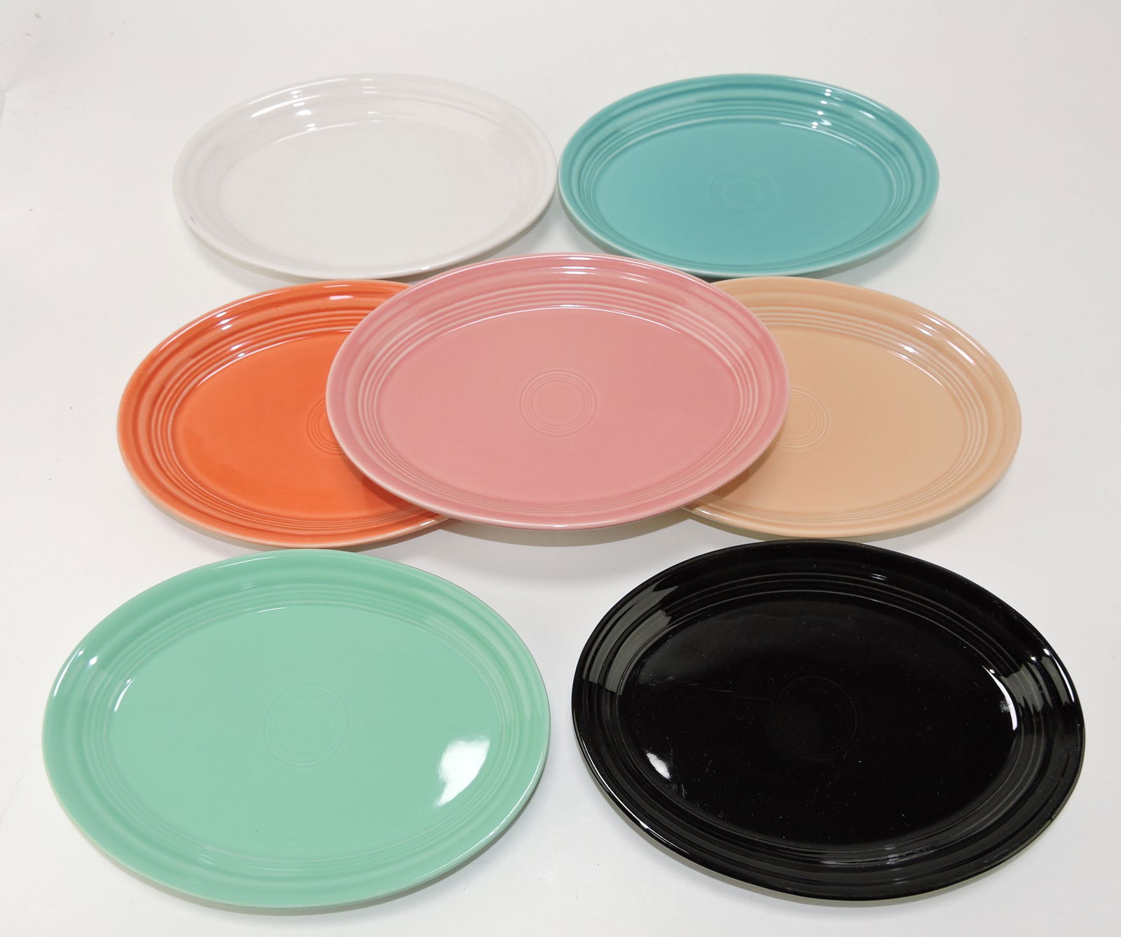 Fiesta Post 86 9 1/2" platter group, (1 of 1)