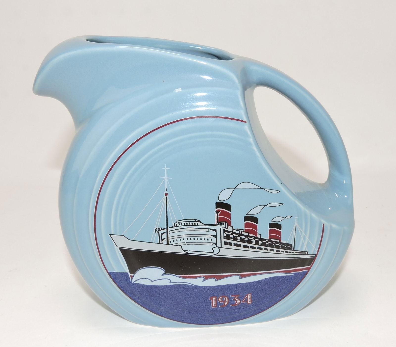 Fiesta Post 86 disc juice pitcher, (1 of 1)