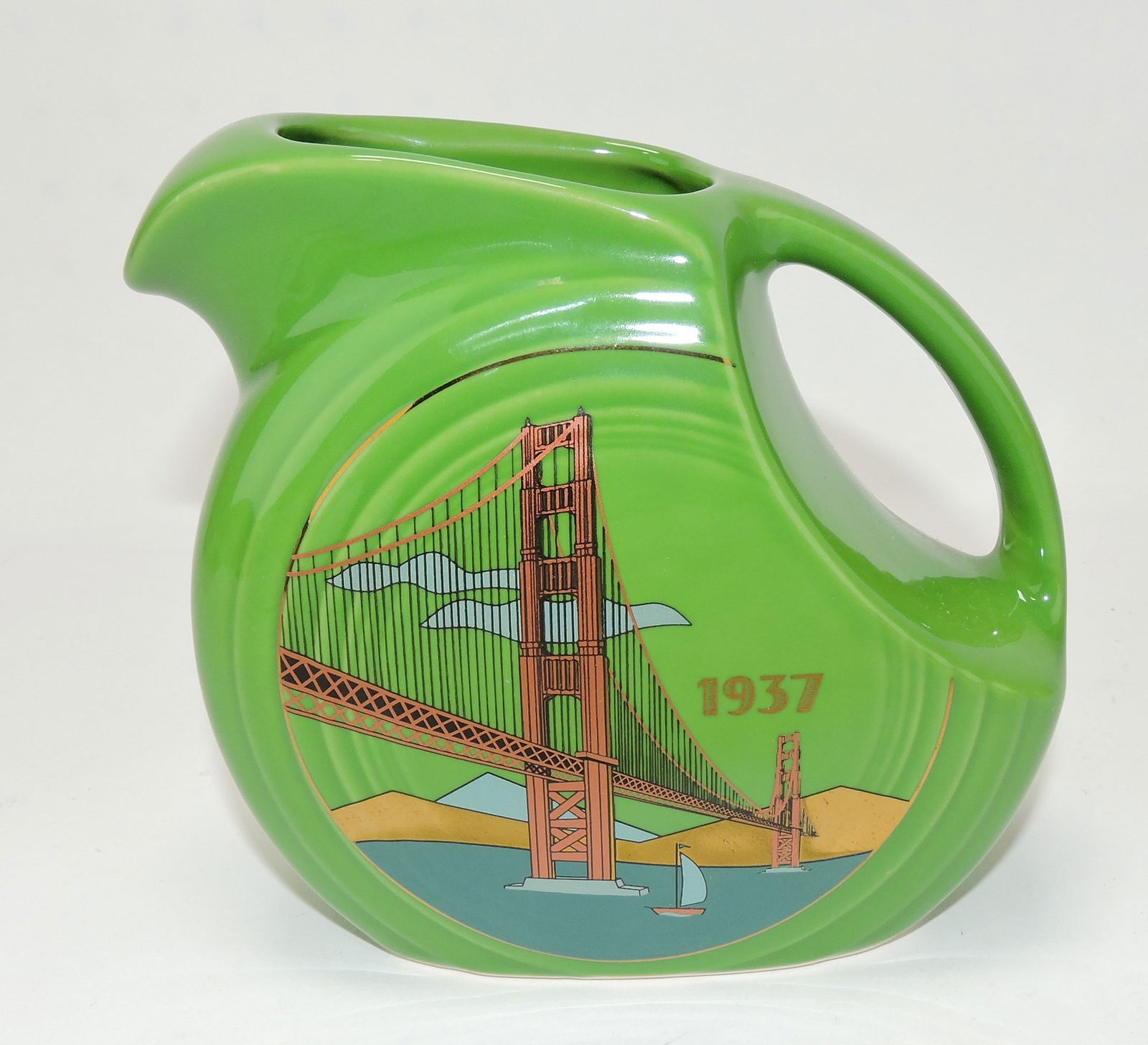 Fiesta Post 86 disc juice pitcher, (1 of 1)