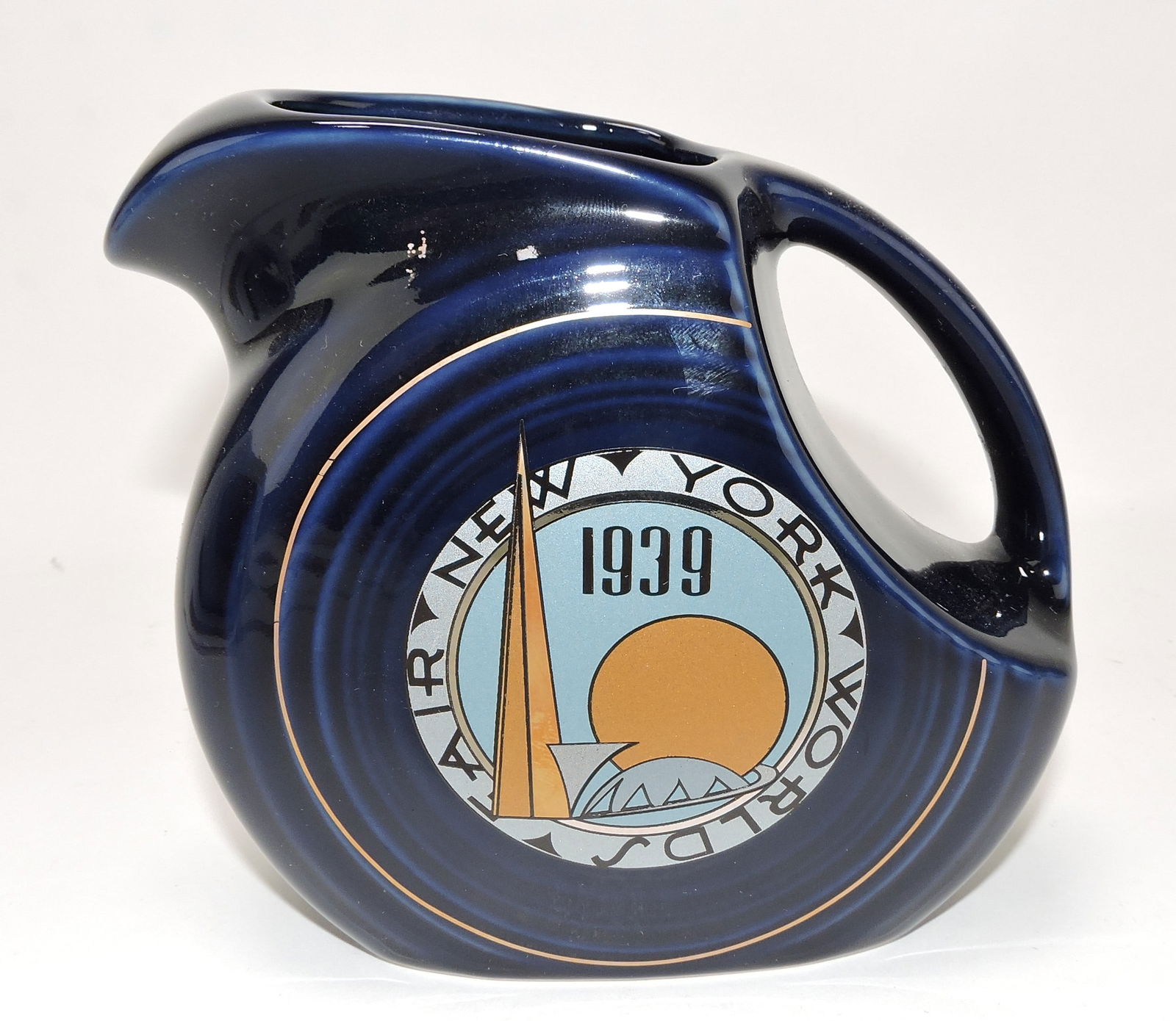 Fiesta Post 86 disc juice pitcher, (1 of 1)