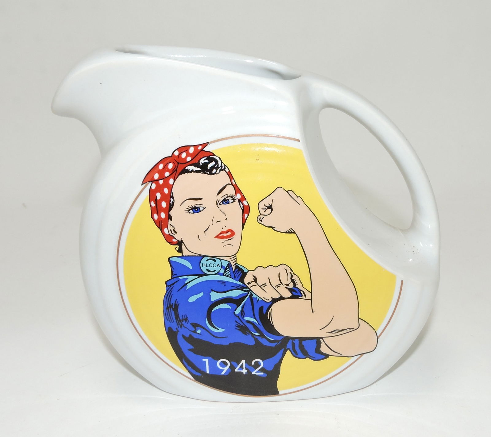 Fiesta Post 86 disc juice pitcher, (1 of 1)