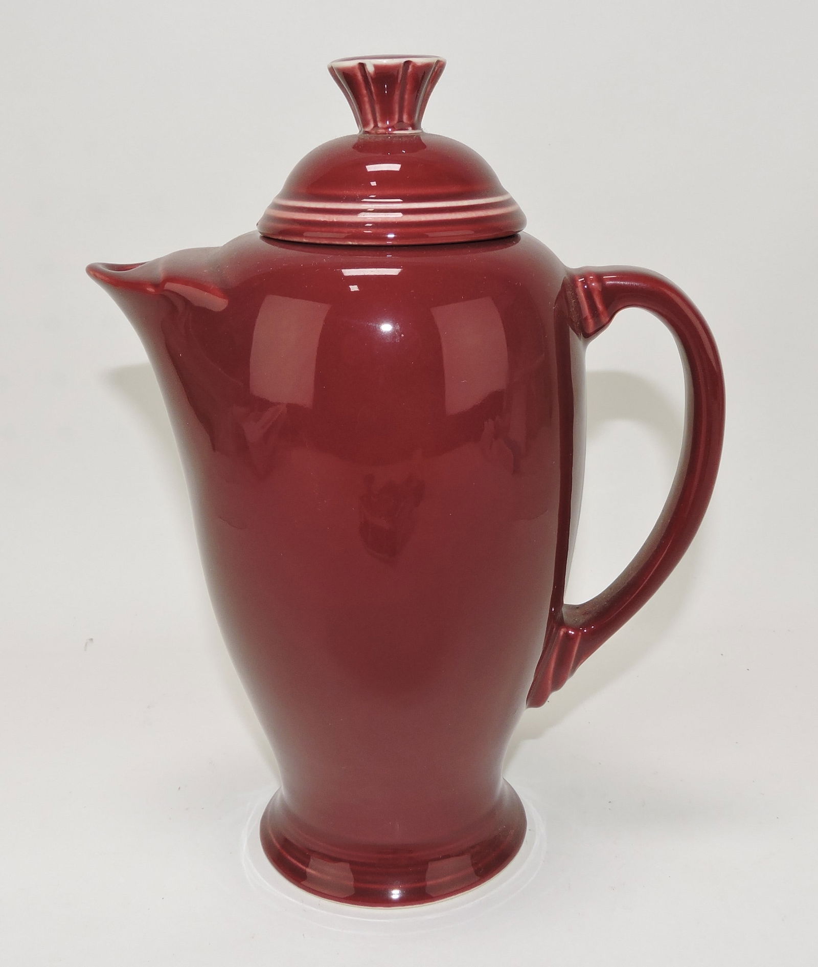 Fiesta Post 86 coffee server, cinnabar (1 of 1)
