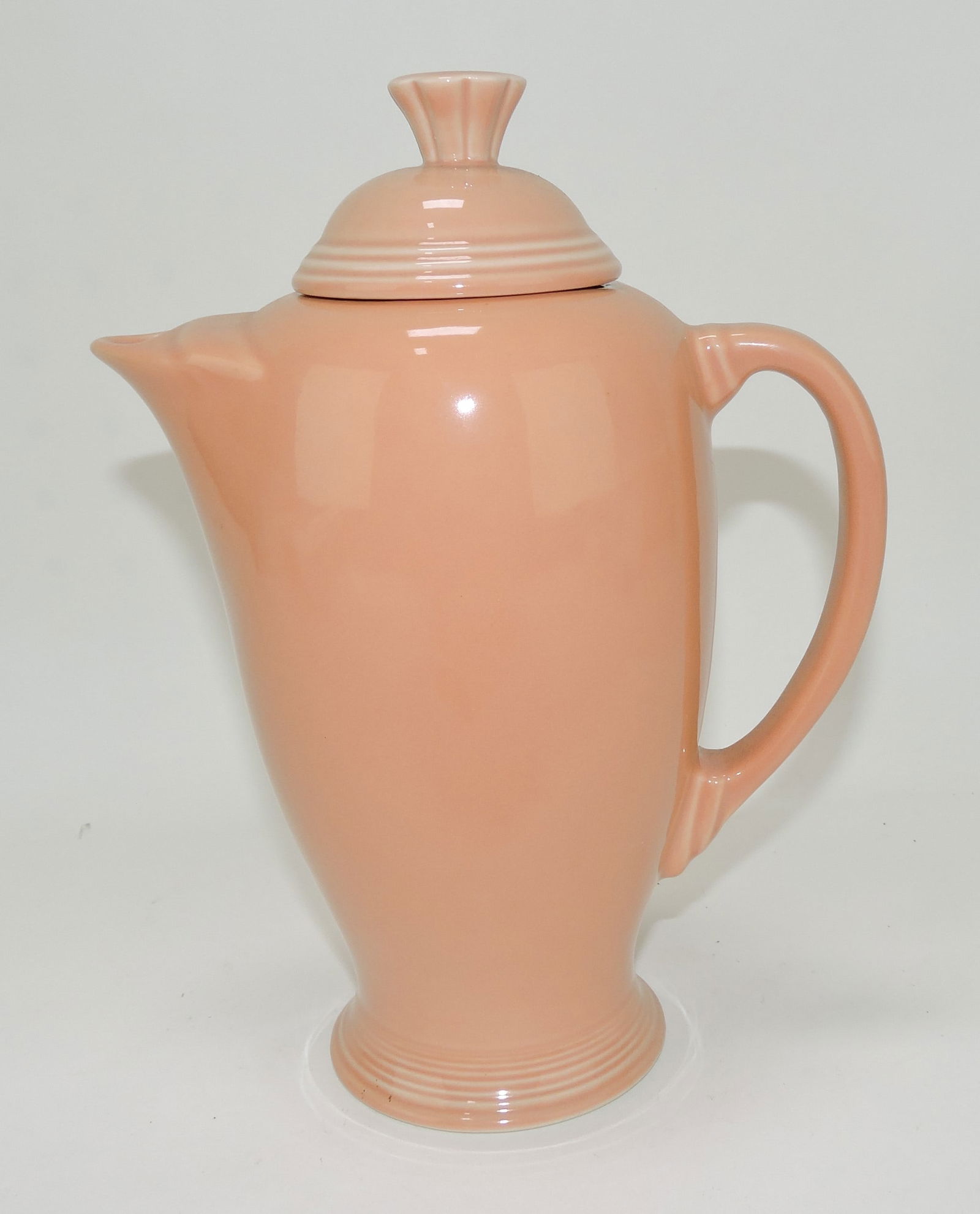 Fiesta Post 86 coffee server, apricot (1 of 1)