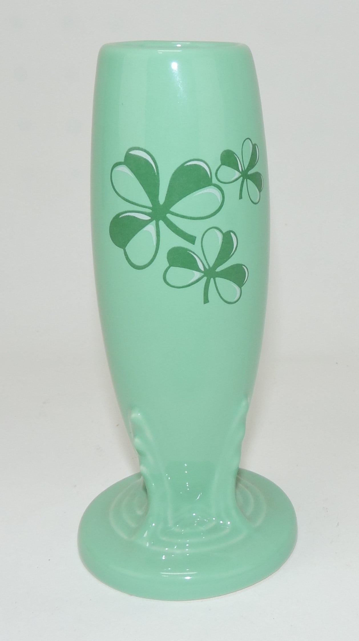 Fiesta Post 86 bud vase, seamist with (1 of 1)