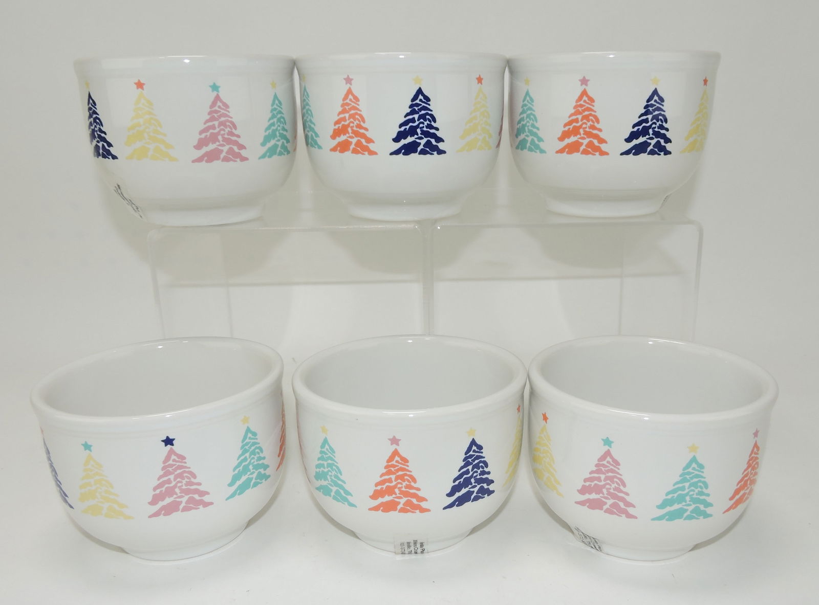 Fiesta Post 86 lot of 6 chili bowls with (1 of 1)