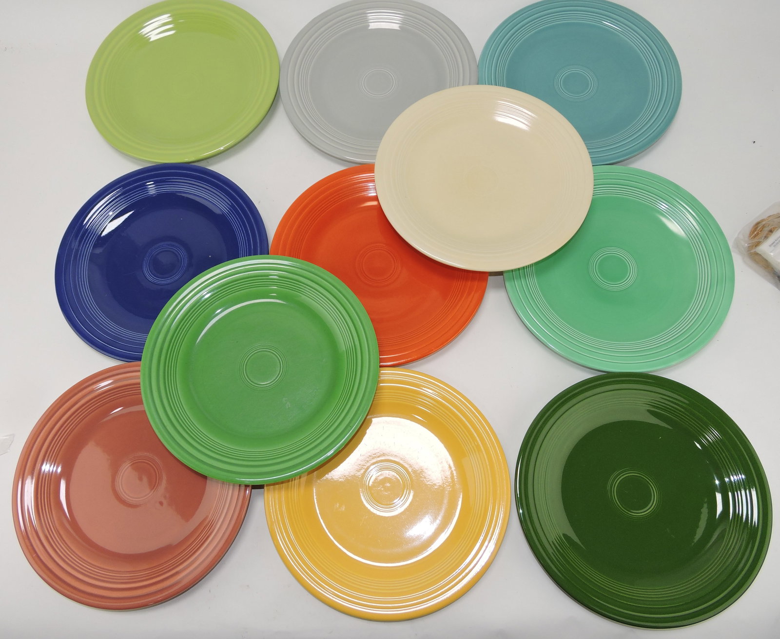 Fiesta 10" plate group, all 11 colors: .