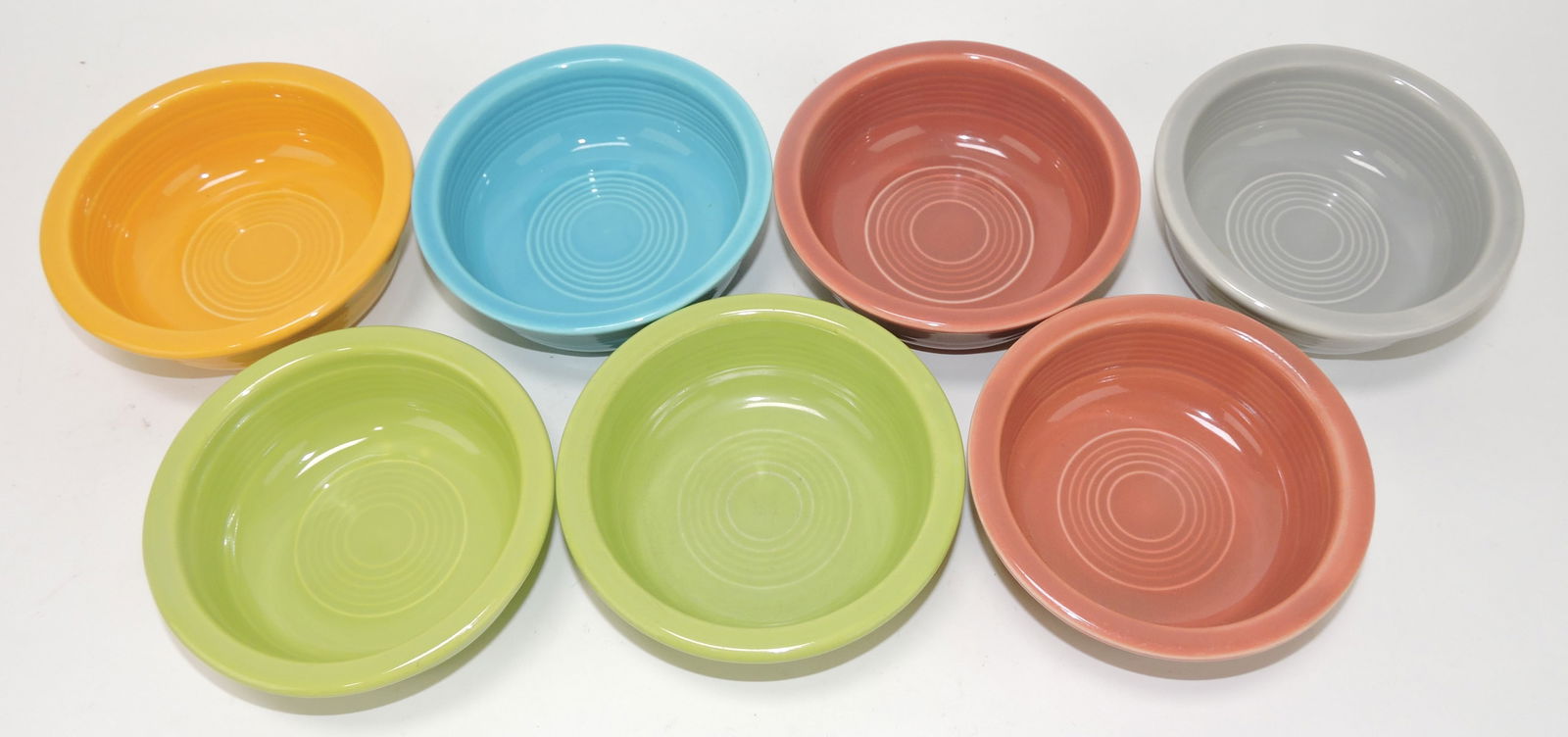 Fiesta 4 3/4" fruit bowl group, 7 mixed (1 of 1)