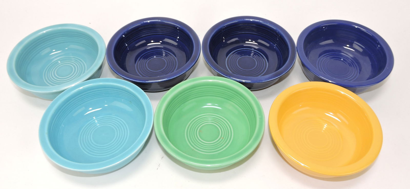 Fiesta 4 3/4" fruit bowl group, 7 mixed (1 of 1)